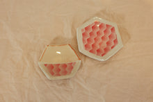 Load image into Gallery viewer, Red Ceramic Hexagons
